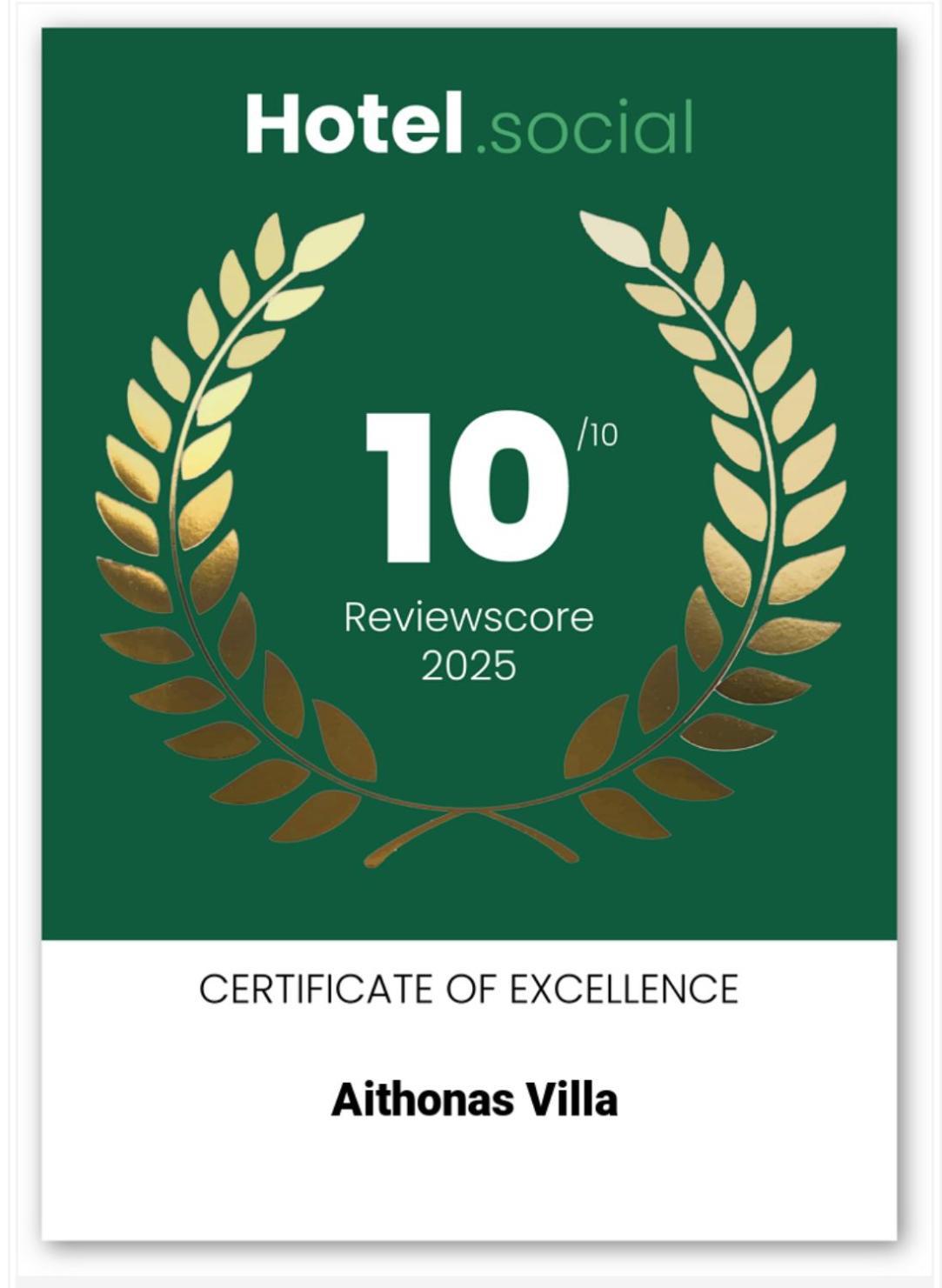 Aithonas Villa อาร์คานเยโลส ภายนอก รูปภาพ