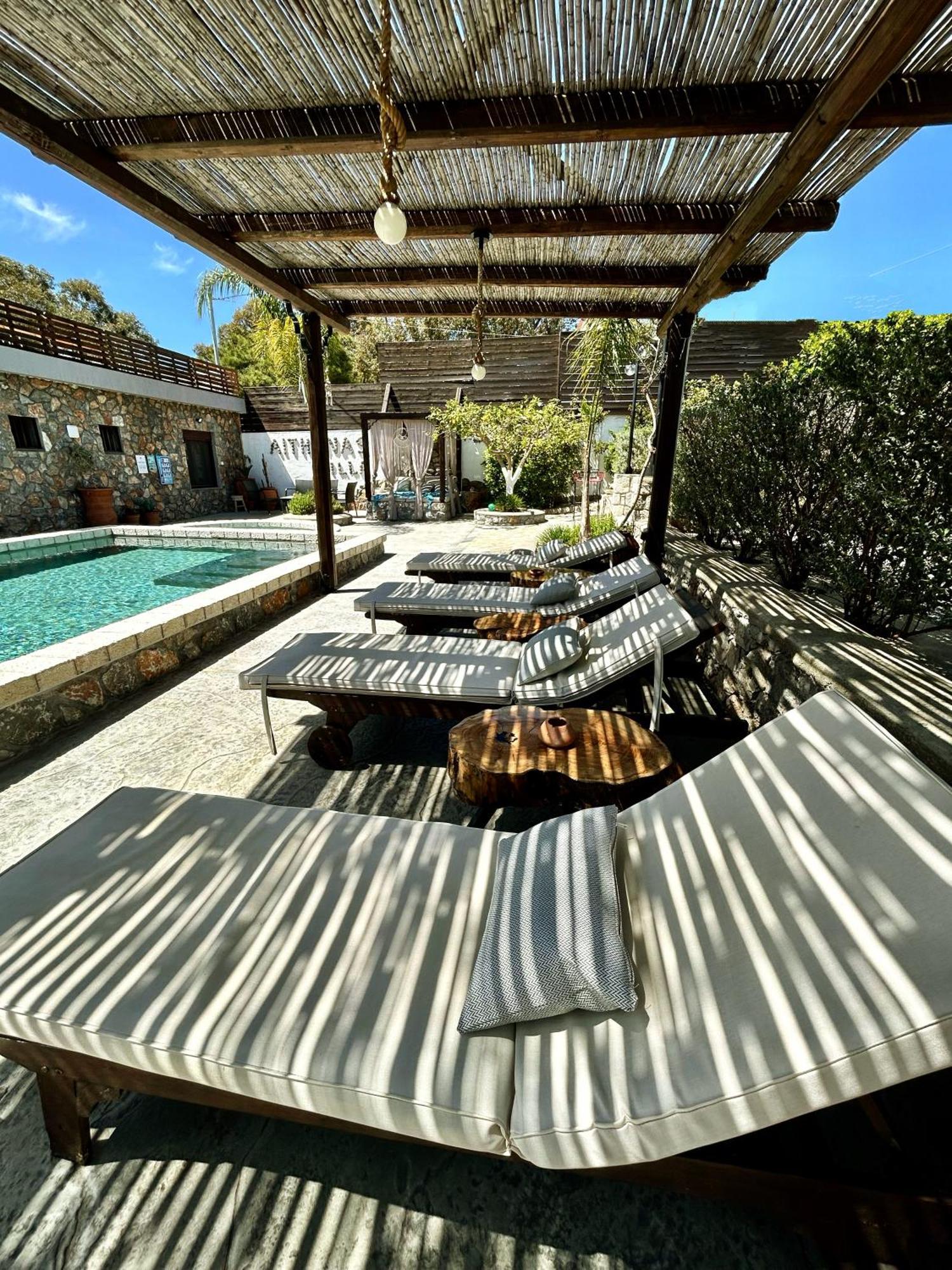 Aithonas Villa อาร์คานเยโลส ภายนอก รูปภาพ